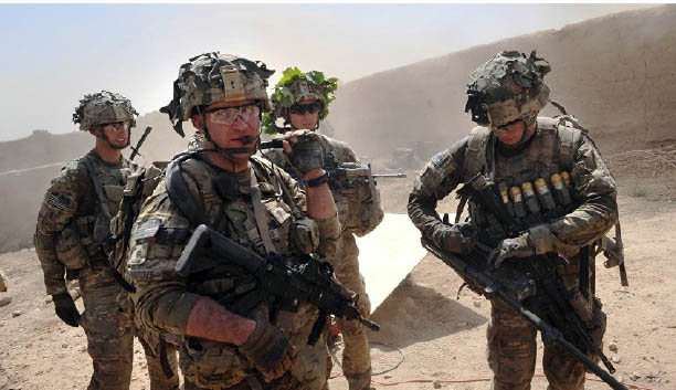 Gen. Dunfor Chair Rallying  for more Troops